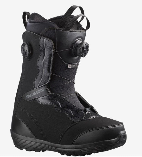 Salomon Womens IVY BOA Black Snowboard Boots