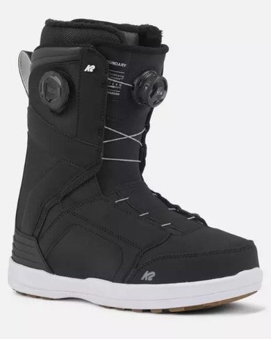 K2 Boundary Black Snowboard Boots 2024