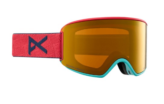 Anon WM3 Coral Percieve Sunny Bronze + Cloudy Burst Goggles