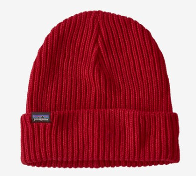 Patagonia Fishermans Rolled Beanie Touring Red