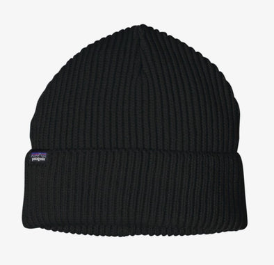 Patagonia Fishermans Rolled Beanie Black