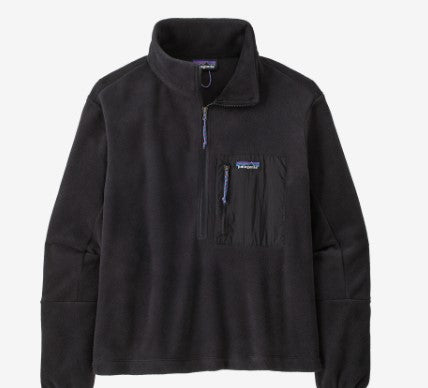 Patagonia Microdini 1/2 Zip Pullover Black