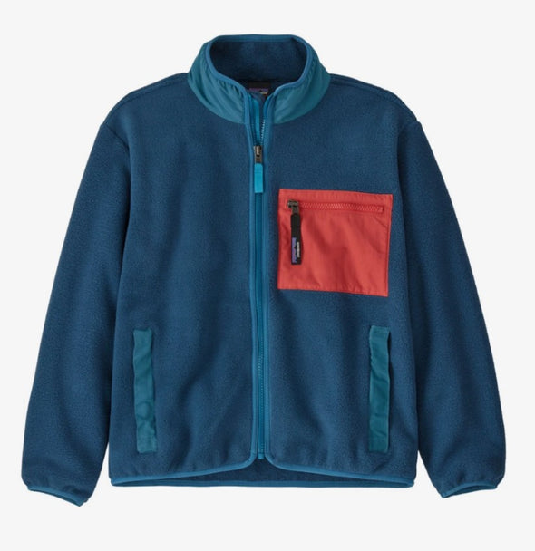 Patagonia Kids Synchilla Jacket Tidepool Blue