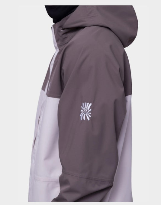 686 Men's Dojo Jacket Tobacco Colorblock