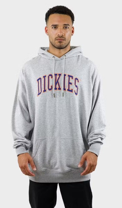 Dickies Longview Stadium Oversized Hoodie Grey Marle