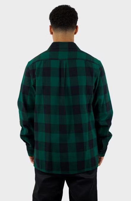 Dickies Sacramento Unlined L/S Flannel Shirt Spruce