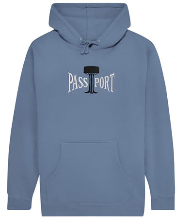 PASS~PORT Towers Of Water Hoodie Washed Out Blue