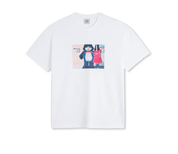 Polar Skate Co. Pink Dress Tee White