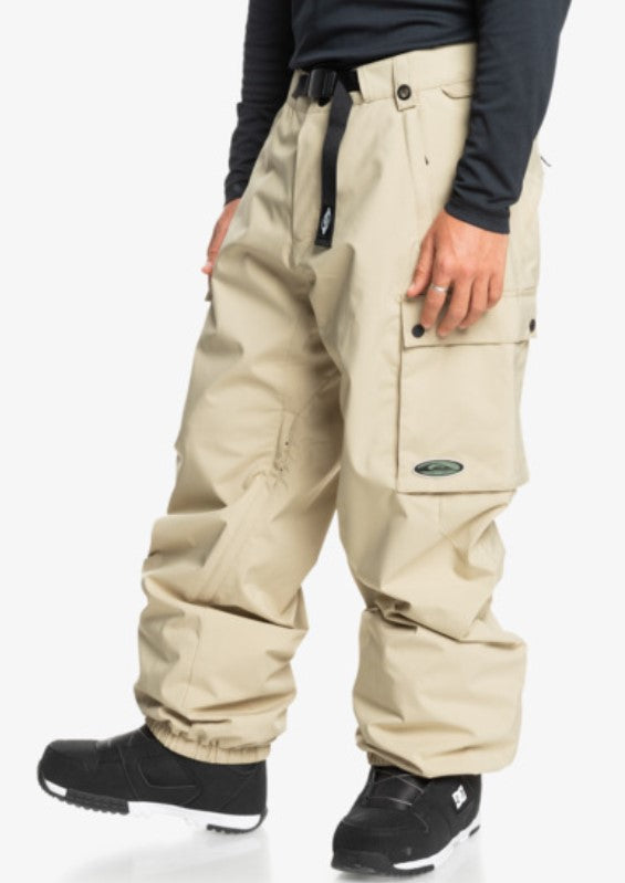 Quiksilver Snow Down Cargo Pant Twill