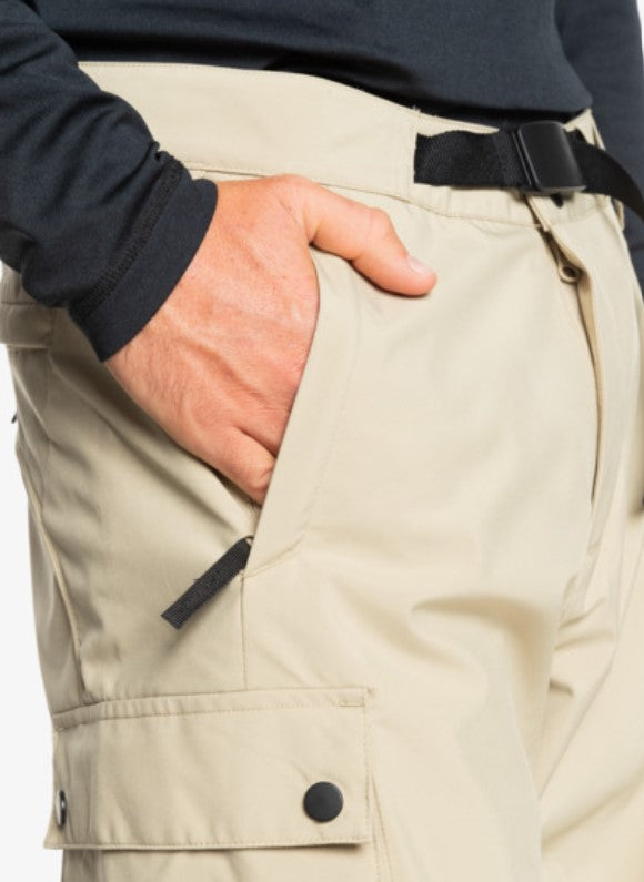Quiksilver Snow Down Cargo Pant Twill