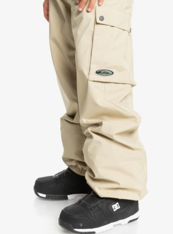 Quiksilver Snow Down Cargo Pant Twill