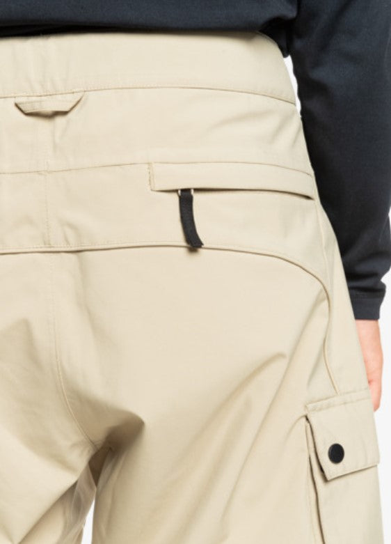 Quiksilver Snow Down Cargo Pant Twill