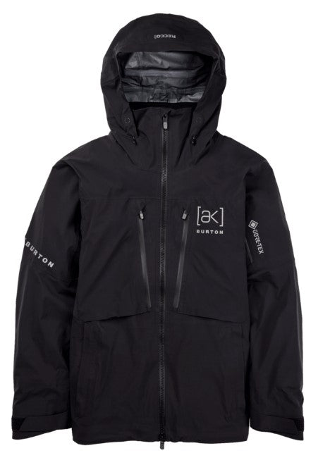 Burton Men’s [ak] GORE-TEX Hover Stretch 3L Jacket True Black