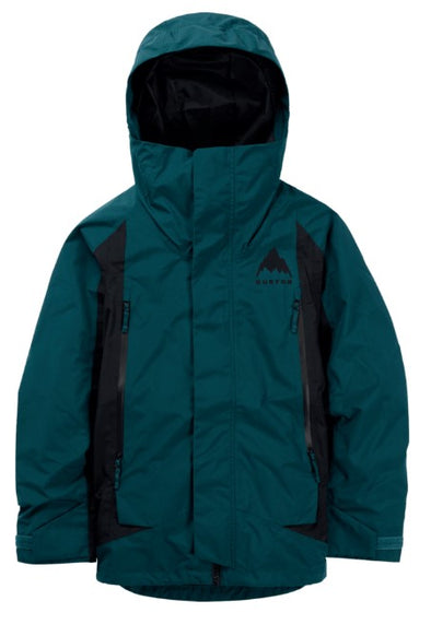 Burton Kids GORE-TEX Shell Jacket Deep Emerald/True Black 2025