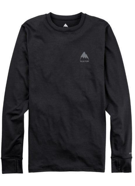 Burton Mens Lightweight X Crew True Black