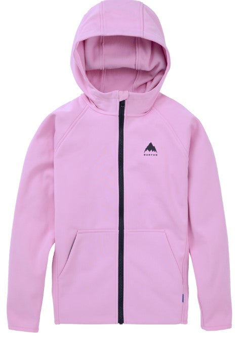 Burton Kids Crown Weatherproof Full-Zip Fleece Orchid Purple 2025