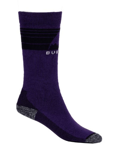 Burton Kids Emblem Midweight Sock Imperial Purple 2025