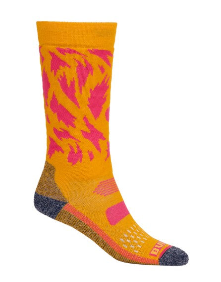 Burton Kids Performance Midweight Sock Fur Goldenrod 2025