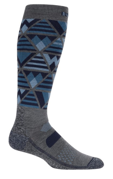 Burton Men’s Performance Midweight Socks Dark Slate Heather 2025