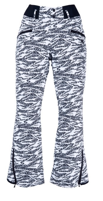 Burton Womens Marcy High Rise Pants Zebra Camo
