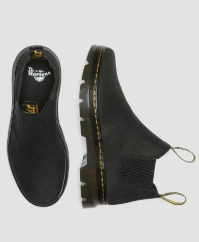 Dr. Martens Hardie II Chelsea Boot Black Pit Quarter