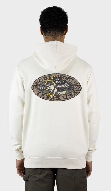 Dickies Eagle Oversized Fit Hoodie Bone