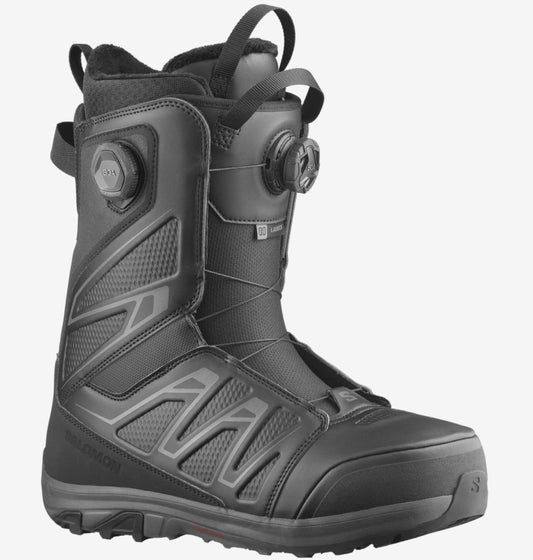 Salomon Men's Launch Double BOA Snowboard Boots Black/Black 2026