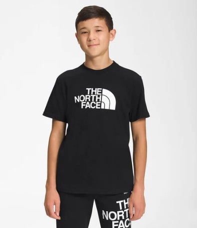 North Face Teen Halfdome SS Graphic Tee Black