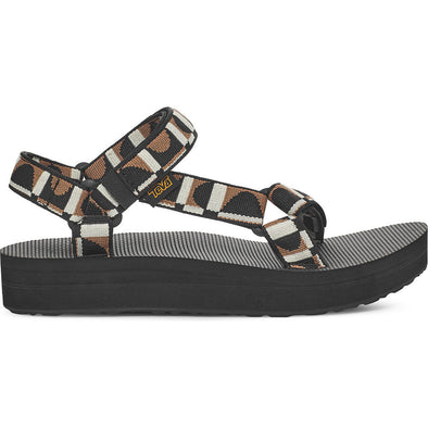 Teva Womens Universal Midform Bounce Black/Iron Sandals