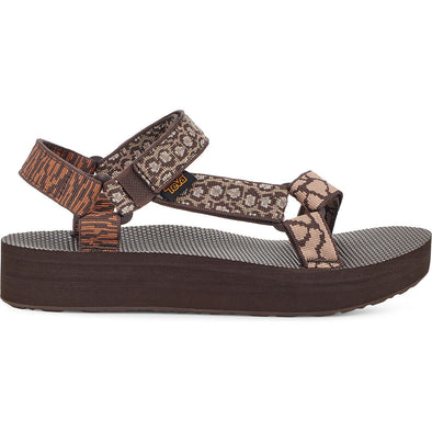 Teva Womens Universal Midform Gemina Maple Sugar Sandals