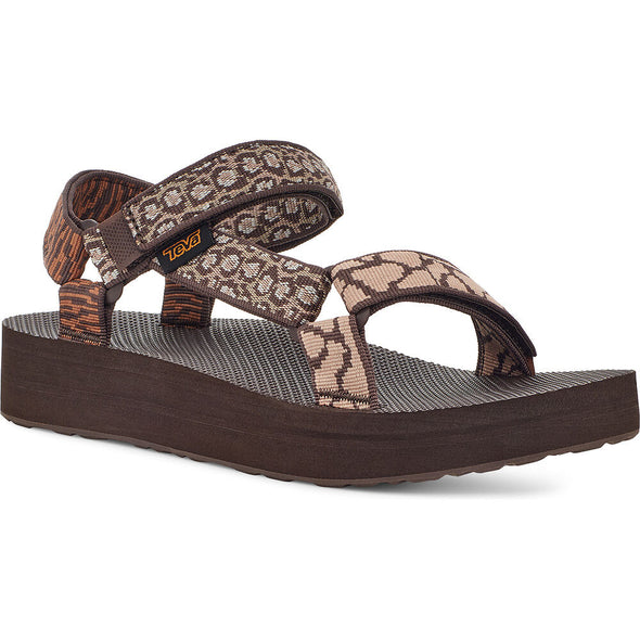Teva Womens Universal Midform Gemina Maple Sugar Sandals