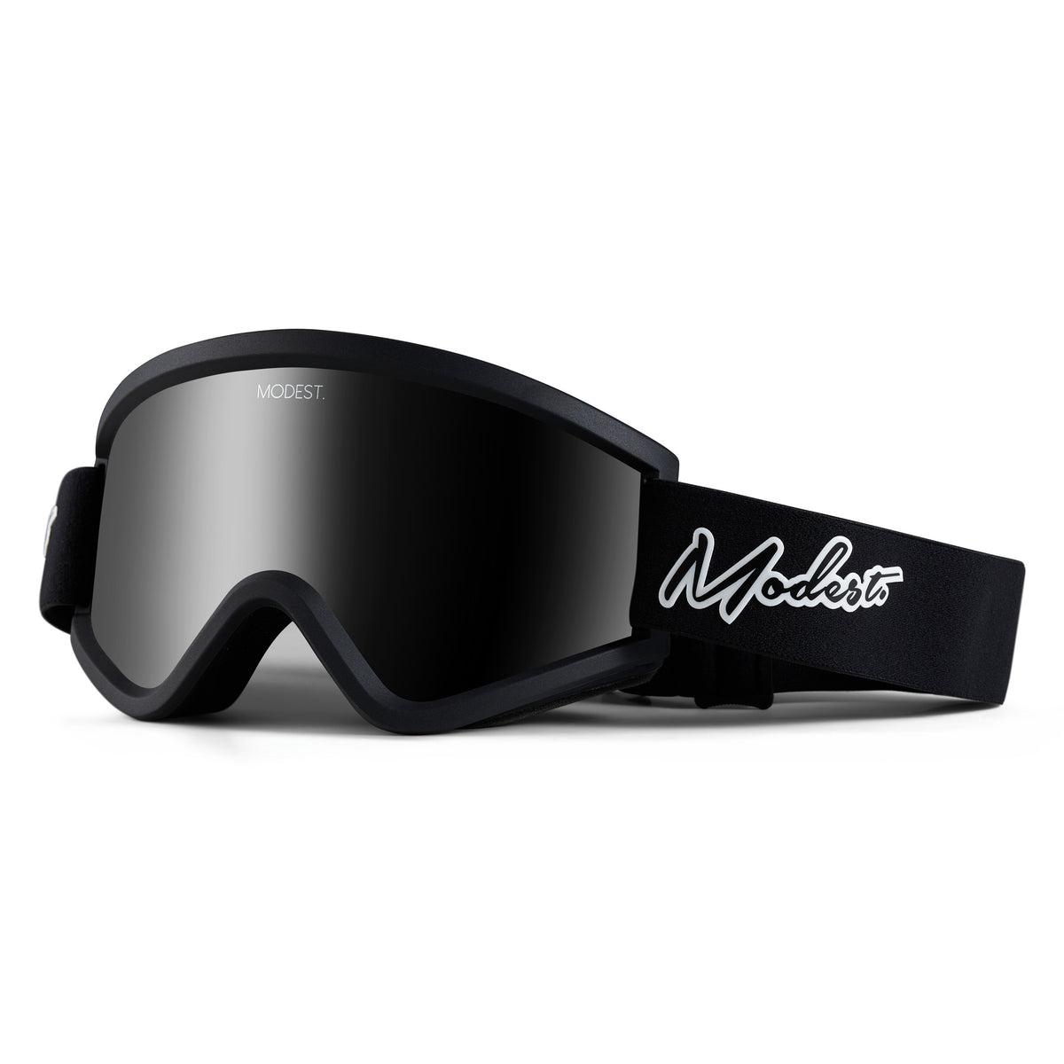 Modest Team XL Black Goggles