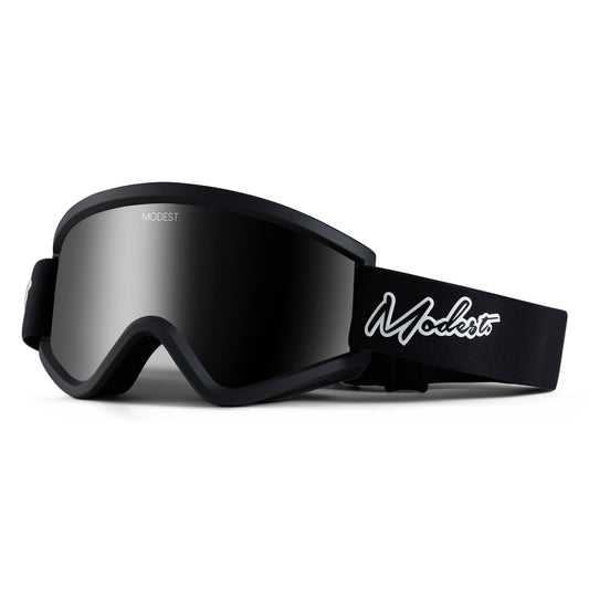 Modest Team XL Black Goggles