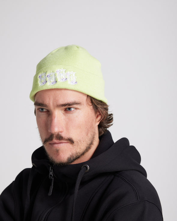 Yuki Threads Warped Beanie Washed Jade