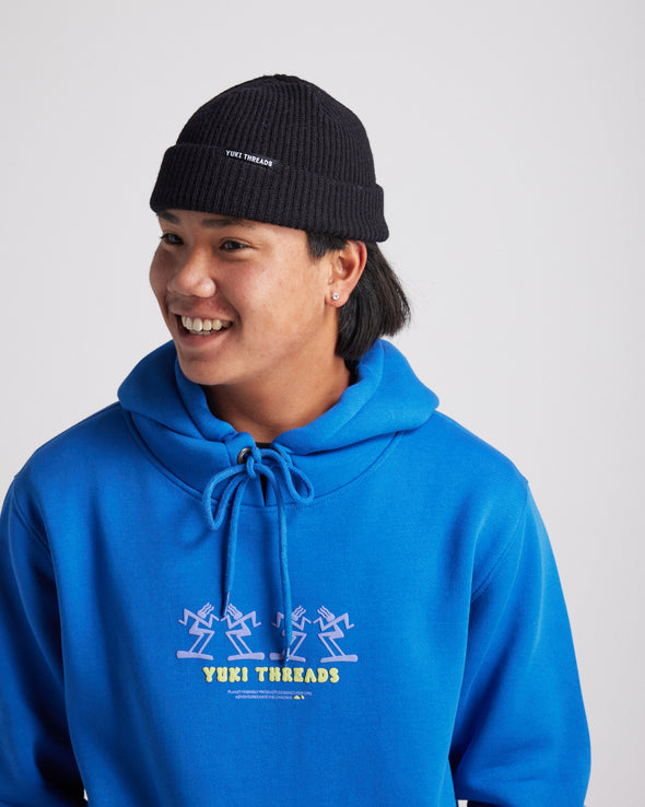 Yuki Threads Rep Beanie Black
