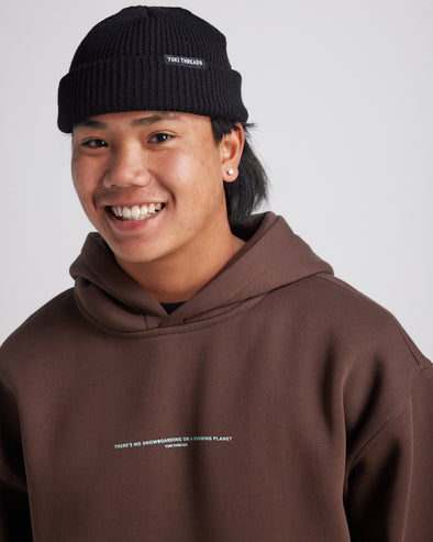 Yuki Threads Rep Beanie Black