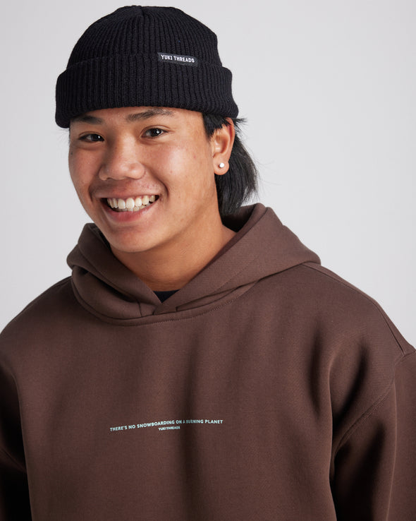 Yuki Threads Rep Beanie Black
