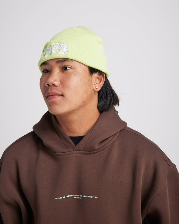 Yuki Threads Warped Beanie Washed Jade