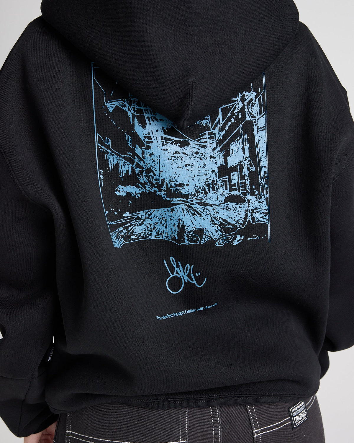Yuki Threads Hot Lap Hoodie Black