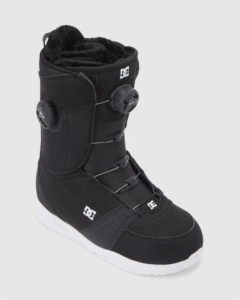 DC Womens Lotus Snowboard Boots Black/White