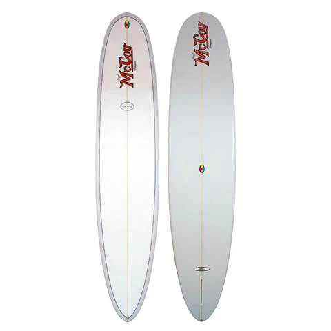 McCoy All Round Mal 9 4 Longboard Grey Whiteroom Snow