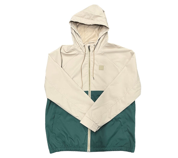 Brixton Zip-Up Jacket Sand/Pine Needle