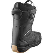Salomon Men's Launch Double BOA Snowboard Boots Black