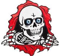 Powell Peralta MS Iron-on patch Ripper 3"