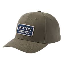 Brixton Palmer Proper Netplus MPSnapback Cap Olive