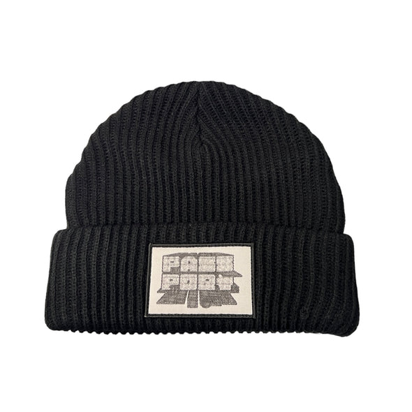 PASS~PORT Shippin' Steel Beanie Black