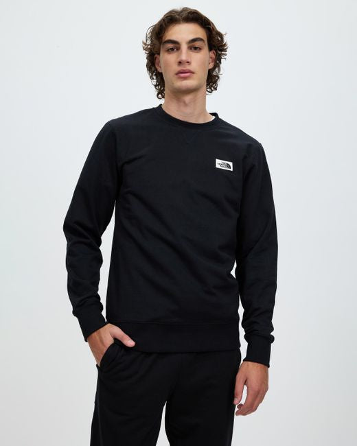 The North Face Heritage Patch Crew Neck Black