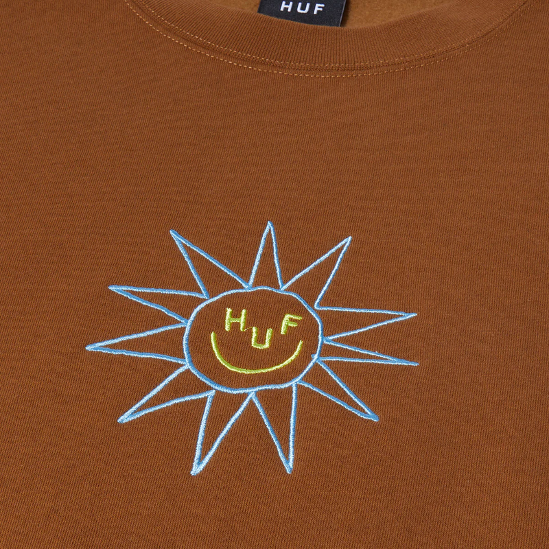 HUF Sun Guy Crewneck Rubber