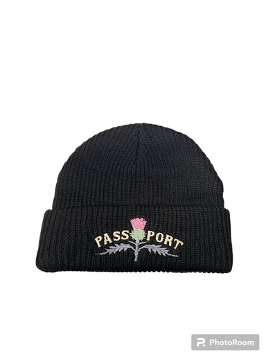 PASS~PORT Thistle Beanie Black