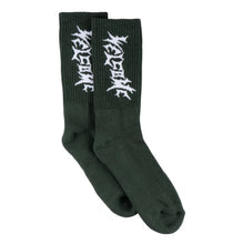 Welcome Sock Vampire Forest Green